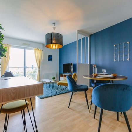 Apartamento L'Idylle : T2 de standing avec parking - Gare/Cité des Congrès/Lieu Unique Nantes Exterior foto
