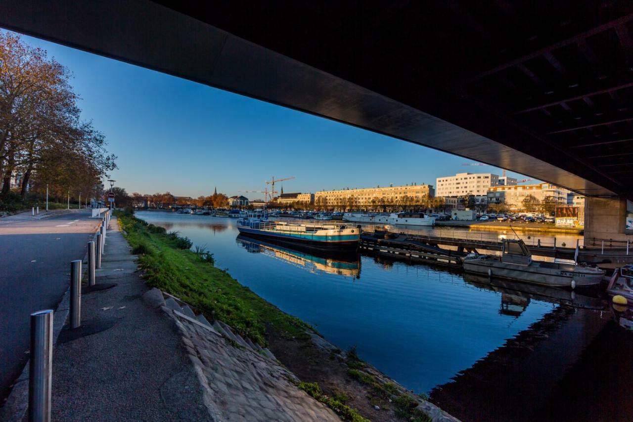 Apartamento L'Idylle : T2 de standing avec parking - Gare/Cité des Congrès/Lieu Unique Nantes Exterior foto